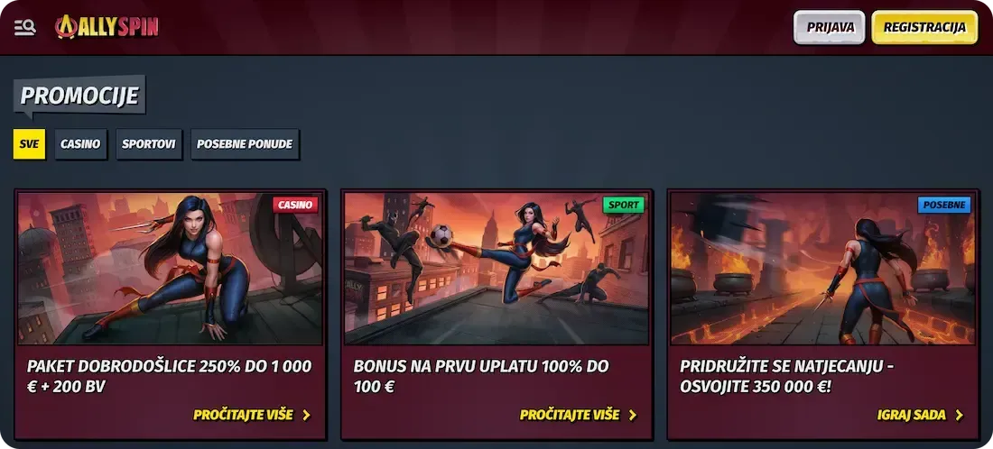 allyspin casino bonus svi